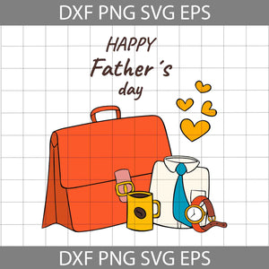 Happy Fathers Day Style Svg, Fathers Day Svg, Bag Svg, Coffee Svg