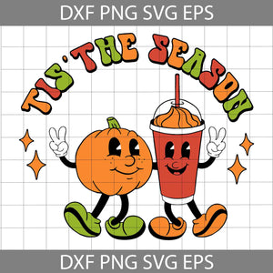 Tis the season Svg, Halloween Svg, Cricut File, Clipart, Svg, Png, Eps, Dxf