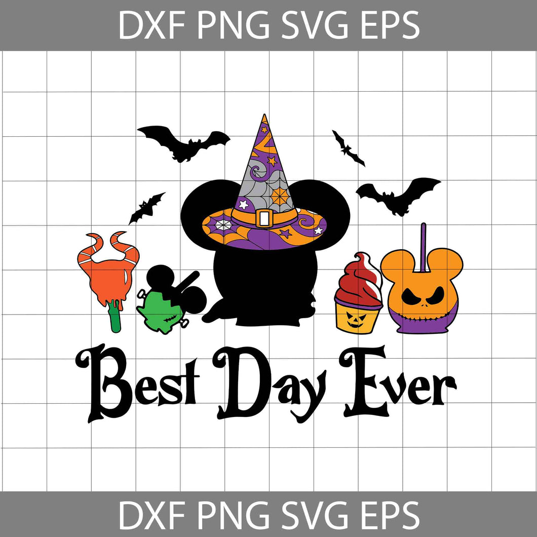 Best Day Ever Svg, Mickey Snacks Svg, Halloween Svg, Cricut File, Clipart, svg, png, eps, dxf