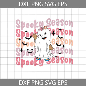 Spooky Season Svg, Cute Ghost Svg, Lilo Boo Svg, Lilo Costume Ghost Svg ...