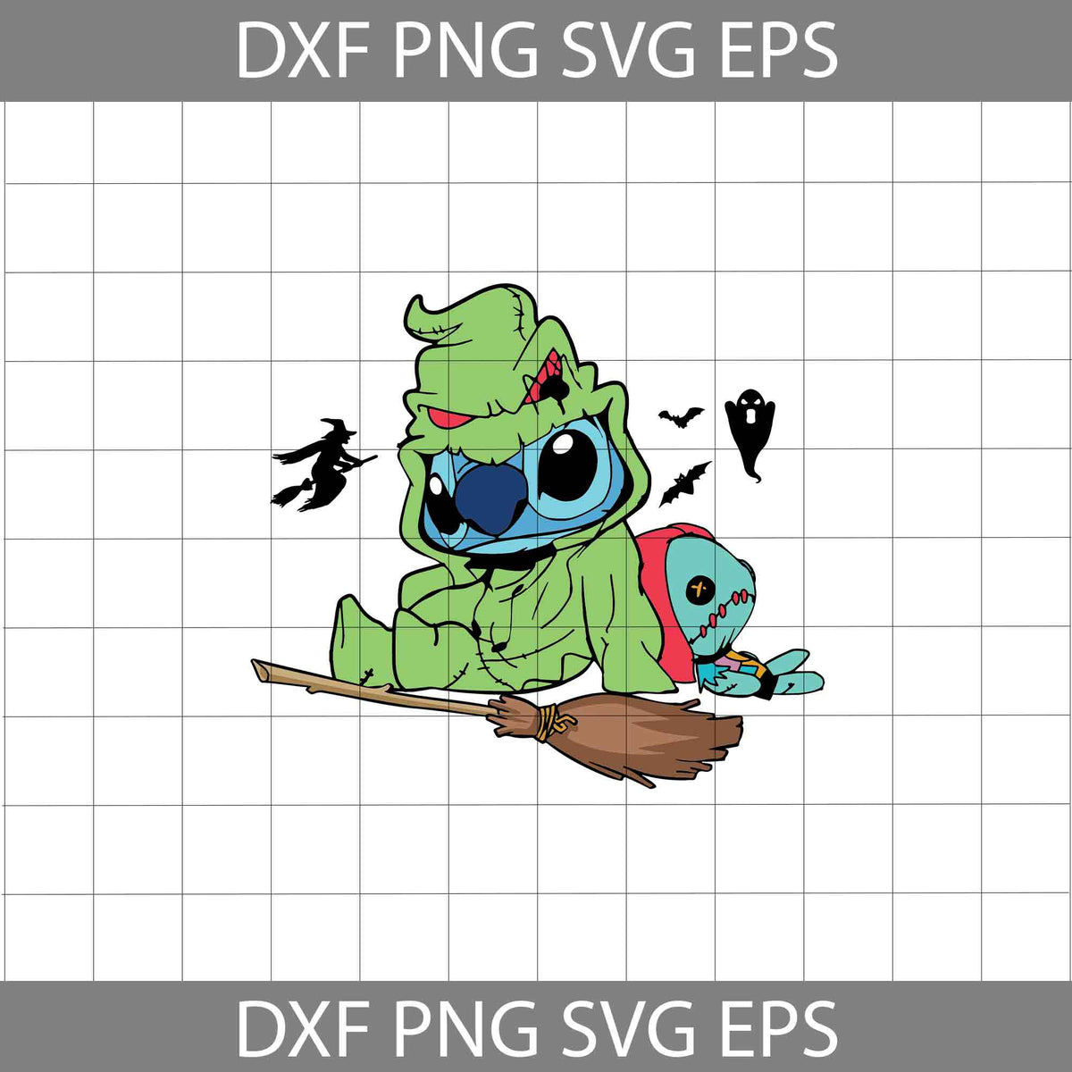 Stitch Costume Oogie Boogie Halloween Svg, Sally Doll Svg, The ...