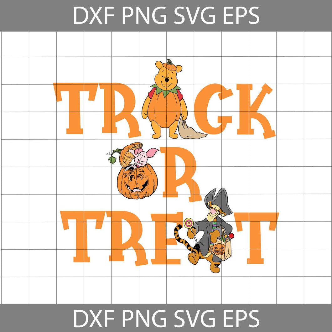 Trick Or Treat Svg, Halloween svg, Cricut File, Clipart, Svg, Png, Eps, Dxf