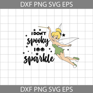 I Don’t Spook I Sparkle Svg, Halloween svg, Bundle, cricut file, clipart, svg, png, eps, dxf