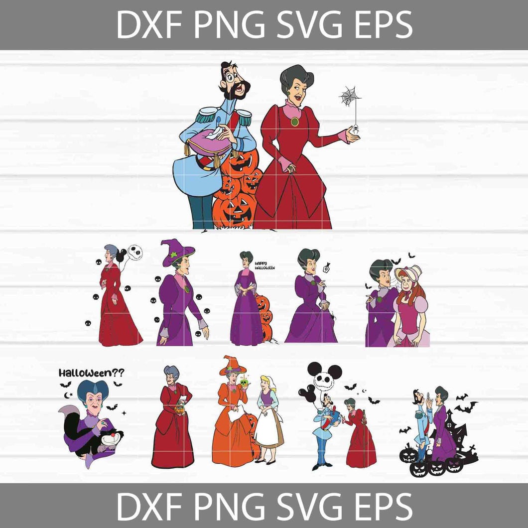 Lady Tremaine svg, Wicked Stepmother Svg, Halloween Svg, villains svg, bundle, Cricut File, Clipart, Svg, Png, Eps, Dxf