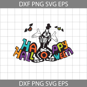 Happy Halloween Svg, Skeleton Svg, Halloween Svg, Cricut File, Clipart, Svg, Png, Eps, Dxf