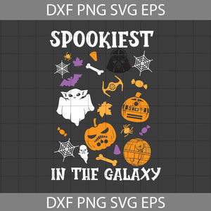 Spookiest In The Svg, Halloween Svg, Cricut File, Clipart, Svg, Png, Eps, Dxf