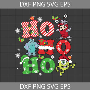 Hohoho Svg, Funny Characters svg, Christmas Svg, Cricut File, Clipart, Svg, Png, Eps, Dxf