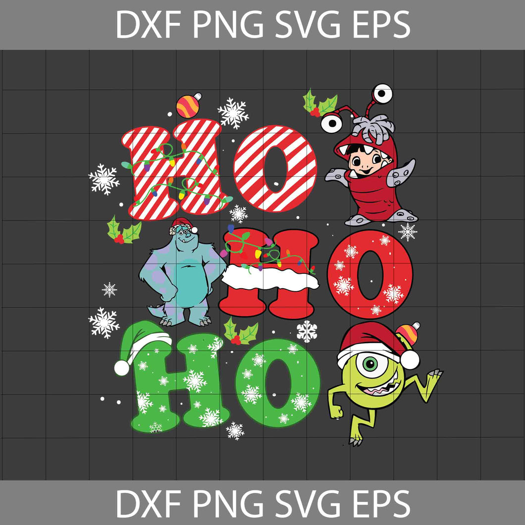 Hohoho Svg, Funny Characters svg, Christmas Svg, Cricut File, Clipart, Svg, Png, Eps, Dxf