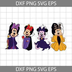 Mouse Costume Bad Witch Svg, Cricut File, Clipart, Svg, Png, Eps, dxf