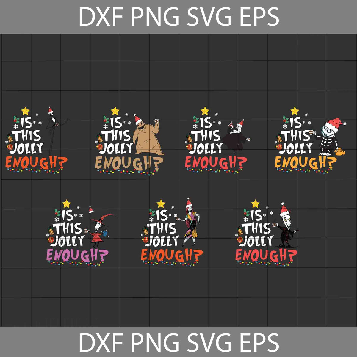 Is This Jolly Enough? Svg, Love Coffee Svg, Bundle, Christmas Svg, Gift ...