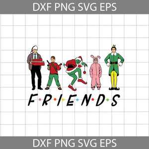 Friends Svg, And Friends Svg, Christmas Svg, Gift svg, Cricut File, Clipart, Svg, png, eps, dxf