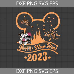 Happy New Year 2023 Svg, Love Svg, Valentine's Day Svg, New Year Svg, Cricut File, Clipart, Svg, Png, Eps, Dxf