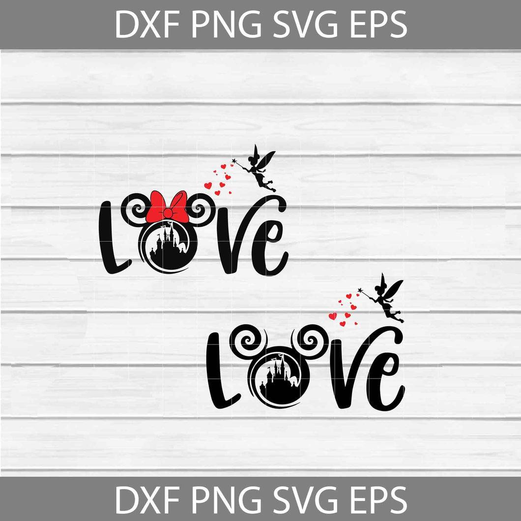 Love Svg, Bundle, Valentine's Day Svg, Cricut File, Clipart, Svg, Png, Eps, Dxf