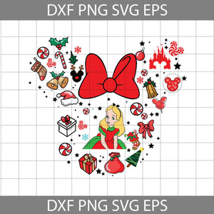 Santa svg, Ears Snacks Svg, Christmas Svg, Gift Svg, Cricut File, Clipart, Svg, Png, Eps, Dxf