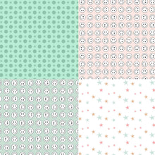 Load image into Gallery viewer, Groovy Retro, Retro Happy Face Seamless Pattern, Smiley Face, Digital Papers, Scrapbook Papers, Pattern Paper, Background, Wallpaper, Smiley Face Pattern, 12*12inches -300dpi
