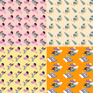 Duck Summer Seamless Pattern, Beach Scrapbook Papers, Pattern Paper, Background, Wallpaper, 12*12inches -300dpi
