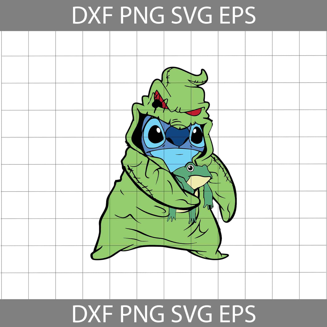 Stitch Inspired Oogie Boogie svg, Halloween Svg, Halloween Gift svg, Cricut File, Clipart, Svg, Png, Eps, Dxf