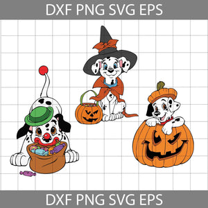 101 Dogs svg, Halloween Svg, Bundle, Cricut File, Clipart, Svg, Png, Eps, Dxf