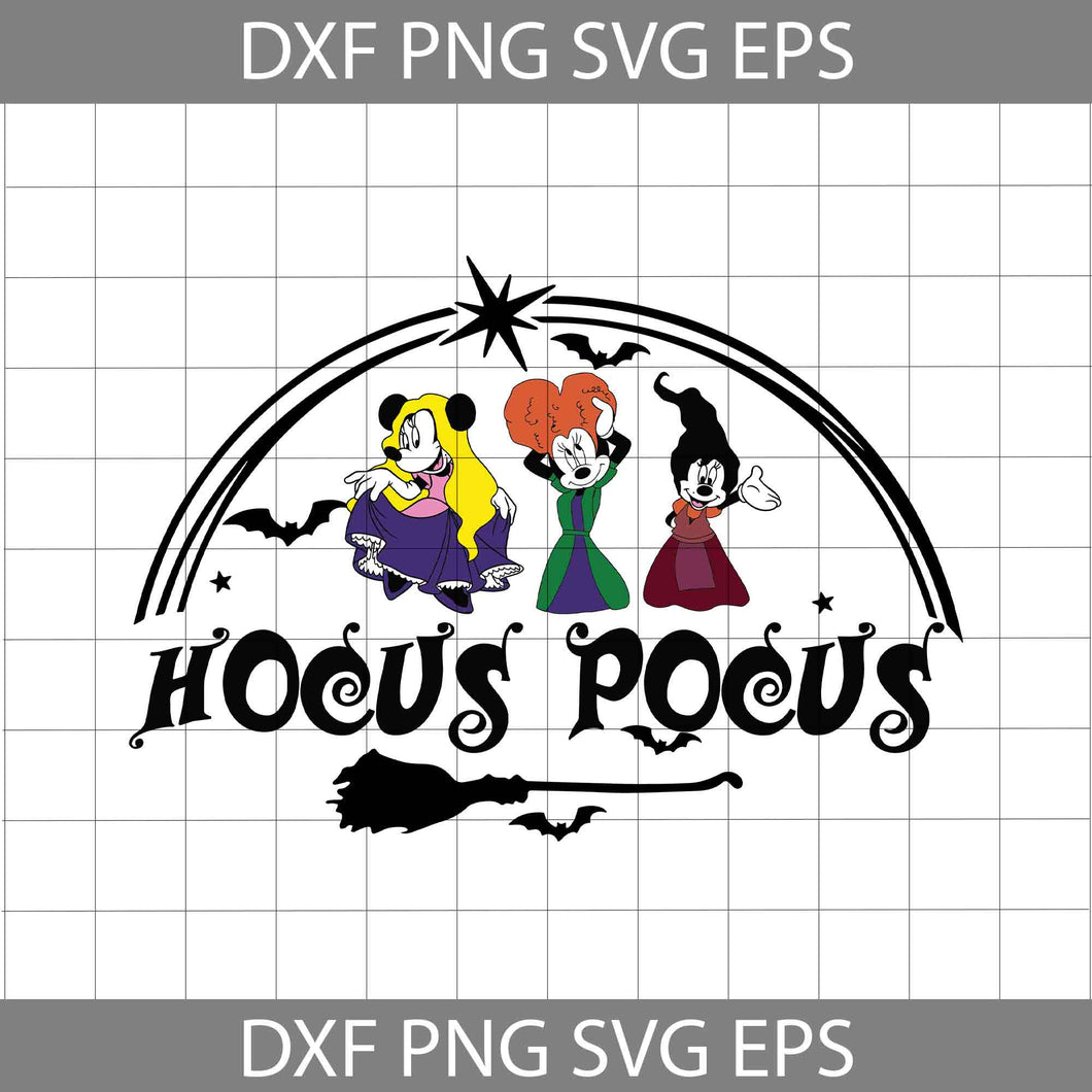 Minnie Costume Hocus Pocus Svg, Sanderson Sisters Svg, Halloween svg, Cricut File, Clipart, svg, Png, Eps, Dxf