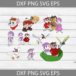 The Rescuers svg, Bundle, Cartoon SVg, Cricut File, Clip Art, Svg, Png, Eps, Dxf