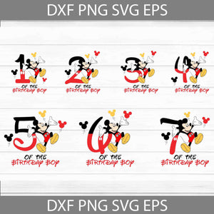 Bundle Birthday Boy Svg, Mickey Svg, Birthday Svg, Cricut File, Clipart, Svg, Png, Eps, Dxf