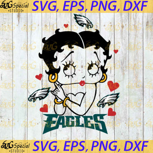 Philadelphia Eagles Betty Boop Svg, Love Eagles Svg, Cricut File, Clipart, Sport Svg, Football Svg, Sexy Girl Svg, NFL Svg, Png, Eps, Dxf