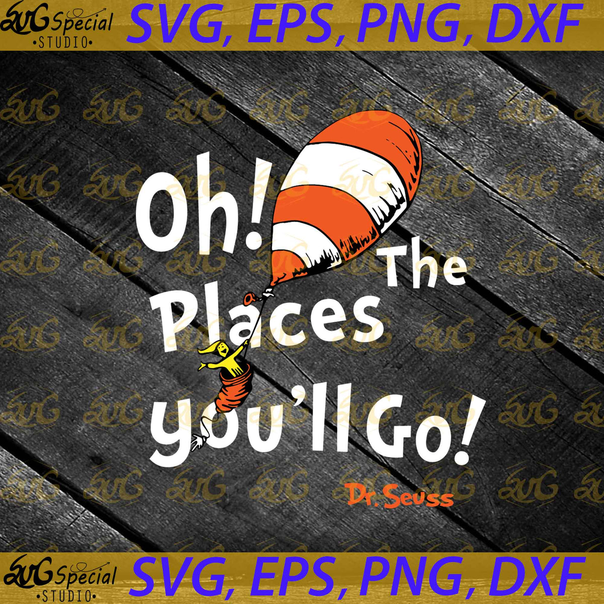 Oh the places you'll go svg, Cricut File, Clipart, Readbook Svg, Svg ...