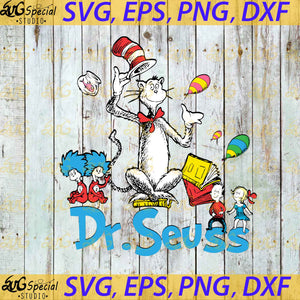 Thing, Dr. Seuss Svg, Happy Birthday Dr. Seuss Svg, Cricut File, Clipart, Readbook Svg, Cat In The Hat Svg, Green Eggs Svg, Png, Eps, Dxf