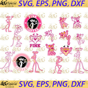 Love Pink Svg, Bundle, Cuties Svg, Cricut, Silhouette, Clipart, Tiger Pink, Cartoon Svg, Flower Svg, Quotes Svg 6