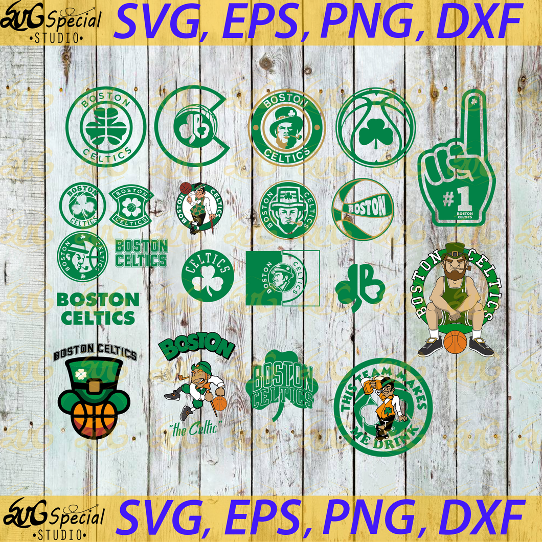 Boston Celtics Svg, Boston Celtics, Boston Celtics Basketball, Basketball Svg, Sport Svg, Bundle, Cricut File, Clipart, Basketball Mom Svg, Love Basketball Svg, Png, Eps, Dxf