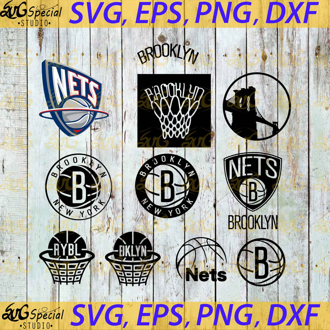 Peace love Brooklyn Nets svg, Brooklyn Nets fan svg, Brooklyn Nets  Basketball svg, Logo NBA team svg, Sports SVG PNG EPS DXF Cricut File  Silhouette Art 