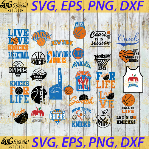 New York Knicks Svg, New York Knicks, New York Knicks Basketball, Basketball Svg, Sport Svg, Bundle, Cricut File, Clipart, Basketball Mom Svg, Love Basketball Svg, Png, Eps, Dxf1