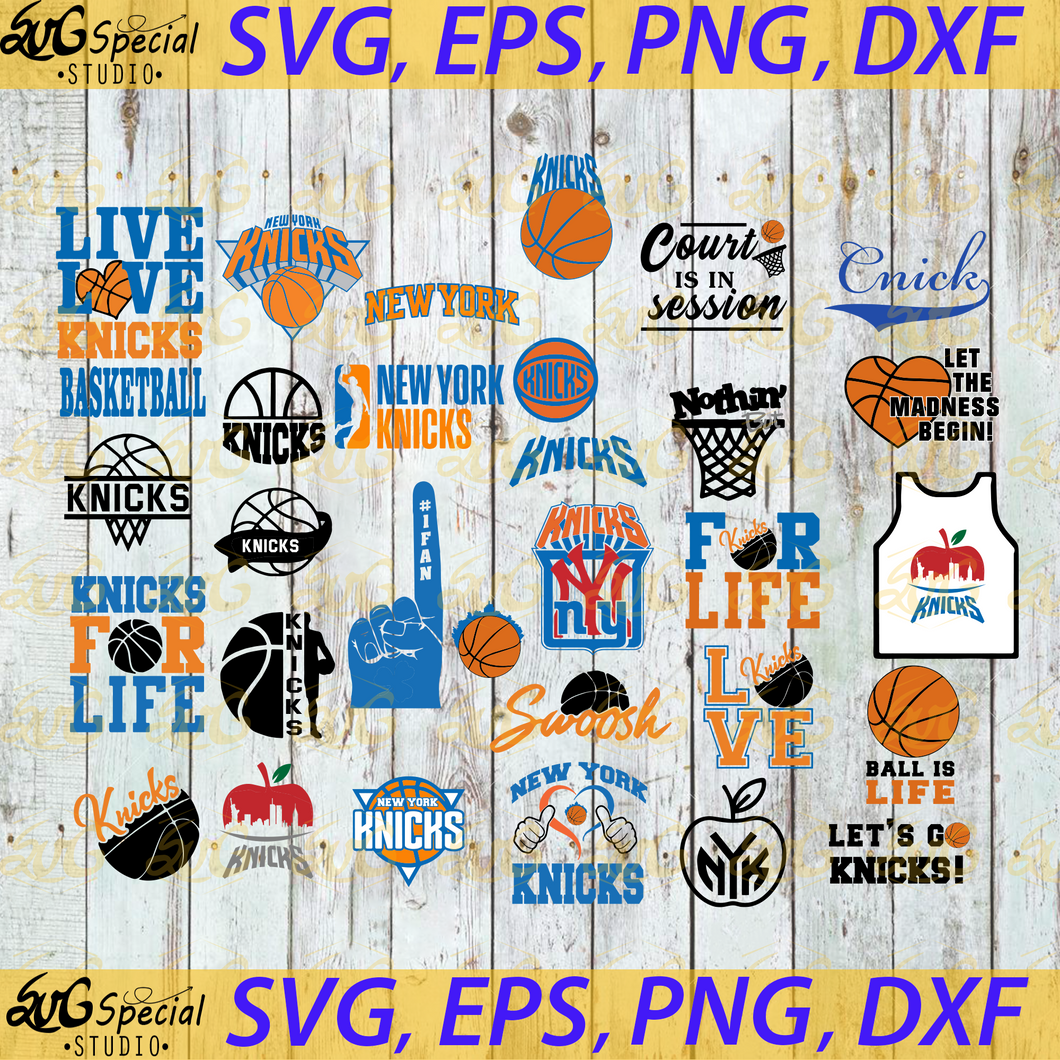 New York Knicks Svg, New York Knicks, New York Knicks Basketball, Basketball Svg, Sport Svg, Bundle, Cricut File, Clipart, Basketball Mom Svg, Love Basketball Svg, Png, Eps, Dxf1