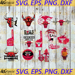 Chicago Bulls Svg, Chicago Bulls, Chicago Bulls Basketball, Basketball Svg, Sport Svg, Bundle, Cricut File, Clipart, Basketball Mom Svg, Love Basketball Svg, Png, Eps, Dxf