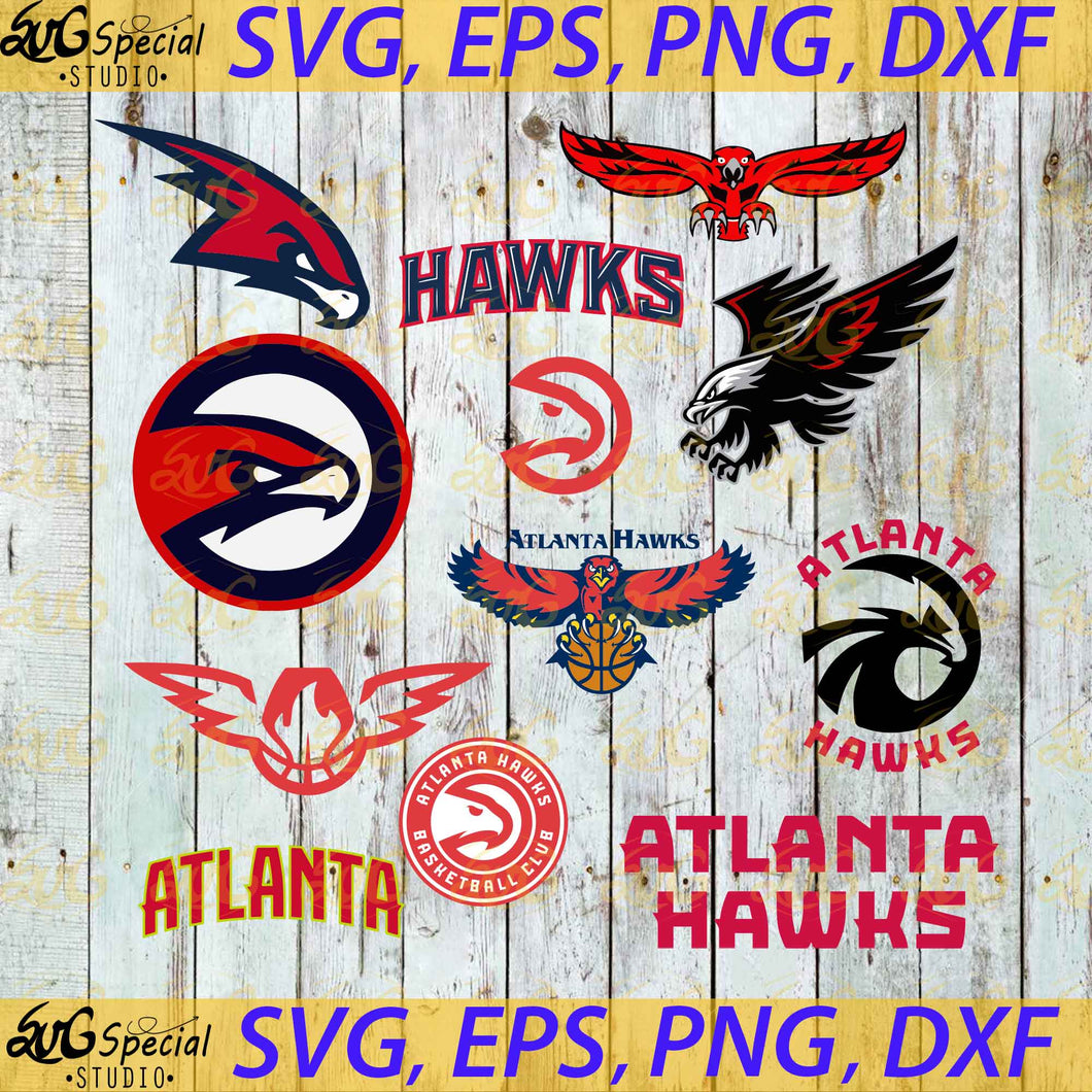 Atlanta Hawks Svg, Atlanta Hawks, Atlanta Hawks Basketball