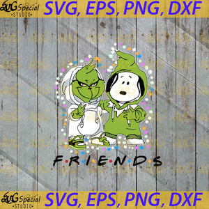 Snoopy And Grinch Svg, Christmas Svg, Grinch Svg, Merry Christmas Svg, Cricut File, Clipart, Friends Svg, Snoopy Svg, Png, Eps, Dxf
