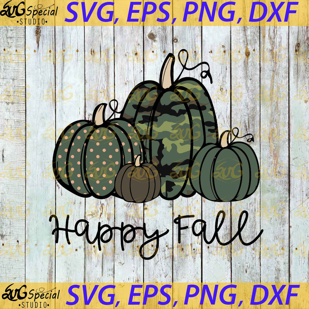 Pumpkins, Happy Fall, Halloween Svg, Thanksgiving Svg, Cricut File