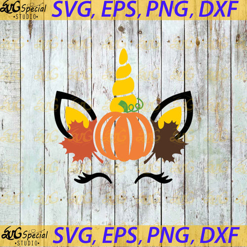 Autumn Unicorn Svg, Fall Unicorn Svg, Fall Baby Girl Shirt, Funny Cute Svg, October Svg, Thanksgiving Svg, Cricut File, Clipart, Svg, Png, Eps, Dxf