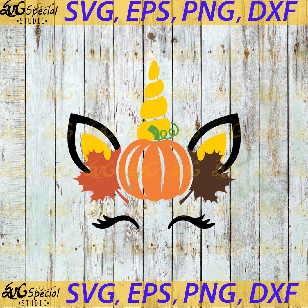 Autumn Unicorn Svg, Fall Unicorn Svg, Fall Baby Girl Shirt, Funny Cute Svg, October Svg, Thanksgiving Svg, Cricut File, Clipart, Svg, Png, Eps, Dxf