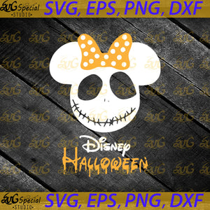 Jack skellington Svg, Mickey Mouse Svg,Halloween Svg, Halloween Svg, Cricut File, Clipart, Silhouette Cameo