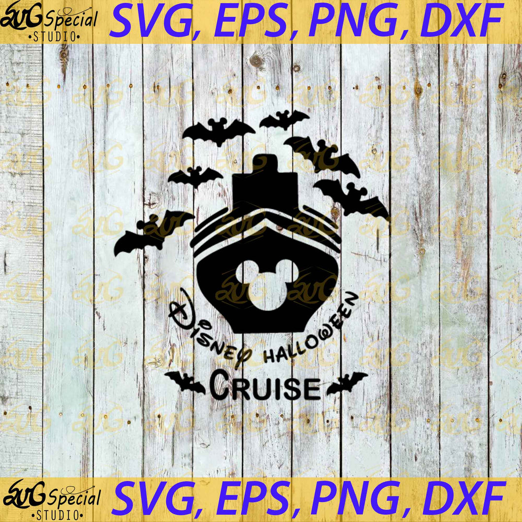 Halloween Cruise Svg, Cricut File, Clipart, Halloween Svg, Ship Svg, Travel Svg