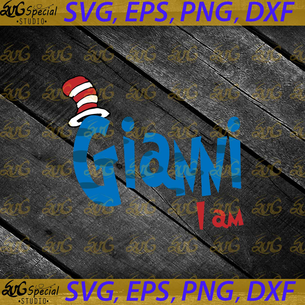 I am Gianni svg, Personalize name svg, Peace Love Reading Svg, Dr. Seuss Svg, Happy Birthday Dr. Seuss Svg, Cricut File, Clipart, Readbook Svg, Cat In The Hat Svg, Green Eggs Svg, Png, Eps, Dxf