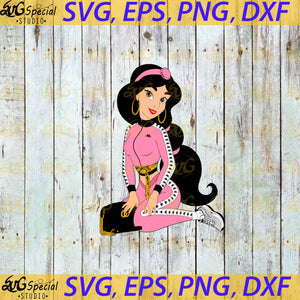 Princess, Princess Jasmine Svg, Princess Svg, Jasmine Sport Svg, Cartoon Svg
