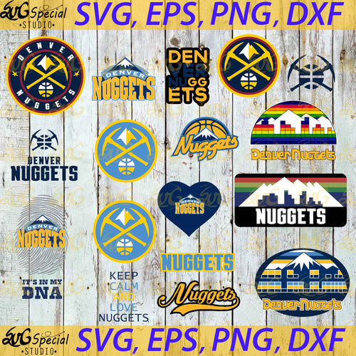 Denver Nuggets vector, American professional, basketball team, Basketball fans, basketball lovers, sports lover, Denver svg, Nuggets logo, Bundle, NBA Svg, basketball Svg1