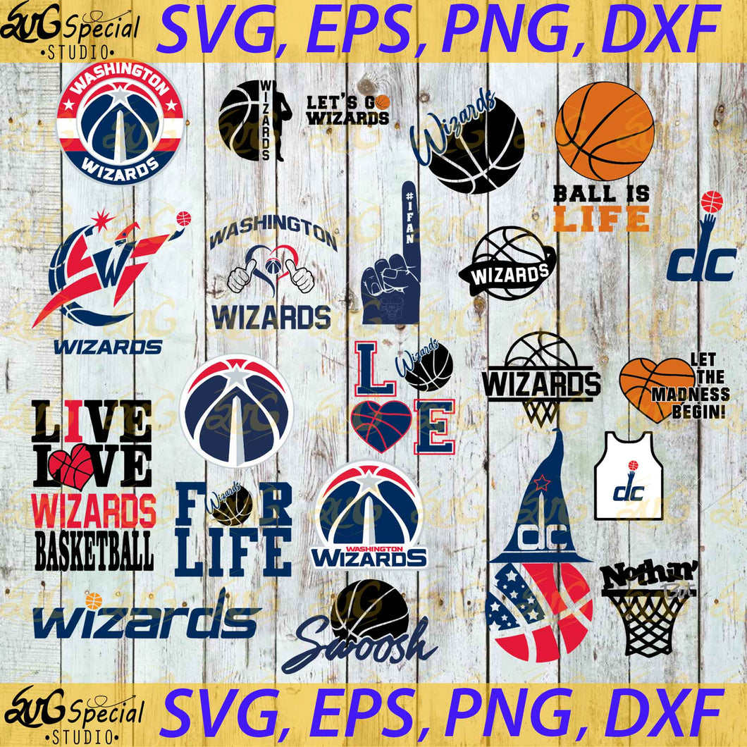 Washington Wizards Svg, Washington Wizards, Washington Wizards Basketball, Basketball Svg, Sport Svg, Bundle, Cricut File, Clipart, Basketball Mom Svg, Love Basketball Svg, Png, Eps, Dxf