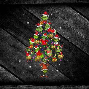 Grinch Christmas Tree Svg, Christmas Svg, Merry Christmas Svg, Cricut File, Clipart, Dr.seuss Svg, Grinches Svg, Tree Svg