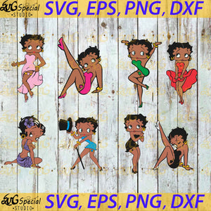 African Girl Clipart, Cricut, Girl Svg, American Girl Svg, Betty Svg, Cricut File, Svg, Silhouette Cameo, Bundle