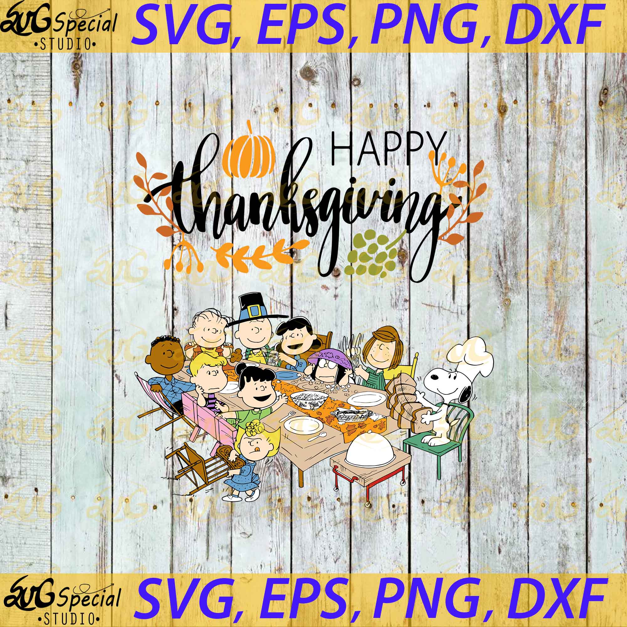 Peanuts Thanksgiving Clipart