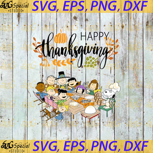 Snoopy Thanksgiving Svg, Cricut File, Clipart, Friends Svg, Snoopy Svg, Thanksgiving Svg, Peanut Svg, Png, Eps, Dxf