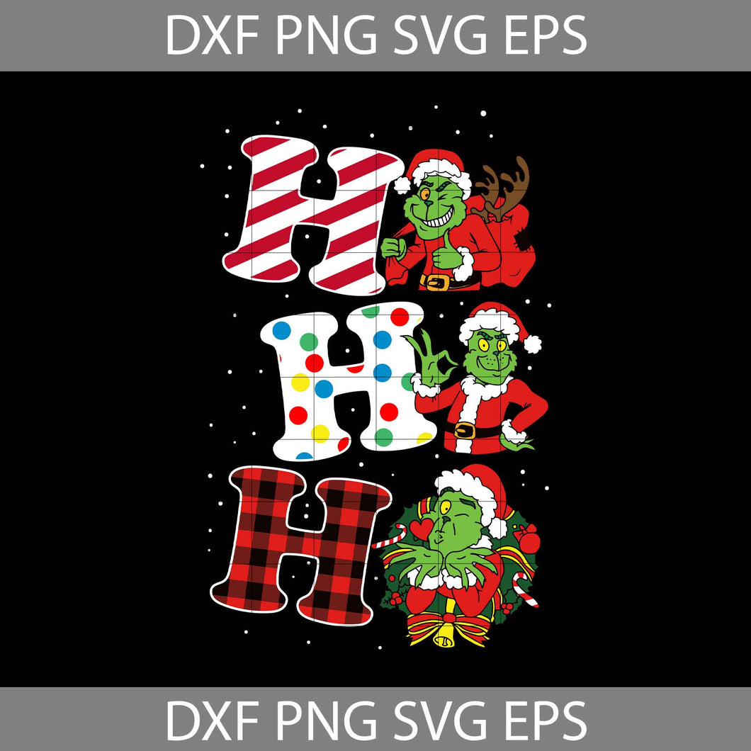 Ho Ho Ho Grinch SVG, PNG, PDF, Christmas SVG, Grinch SVG, Merry